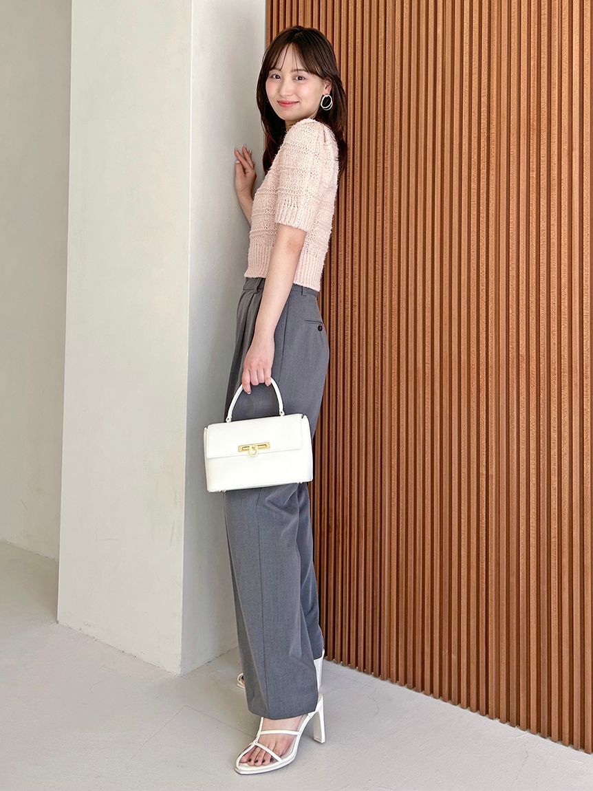 SNIDEL「ワイドロングパンツ」|チノ|