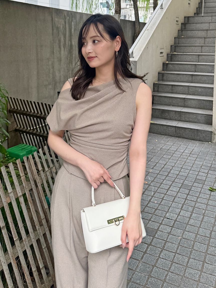 SNIDEL「ワイドロングパンツ」|チノ|