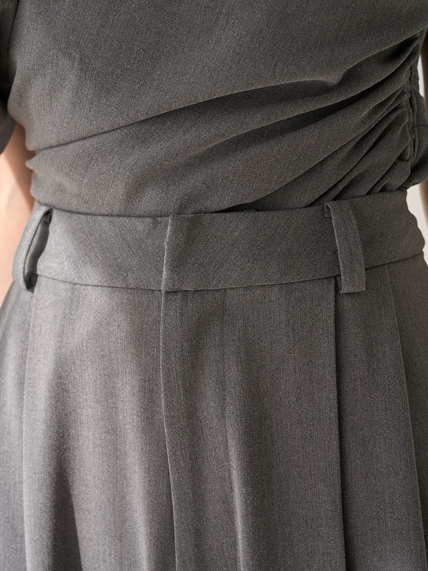 SNIDEL「ワイドロングパンツ」|チノ|