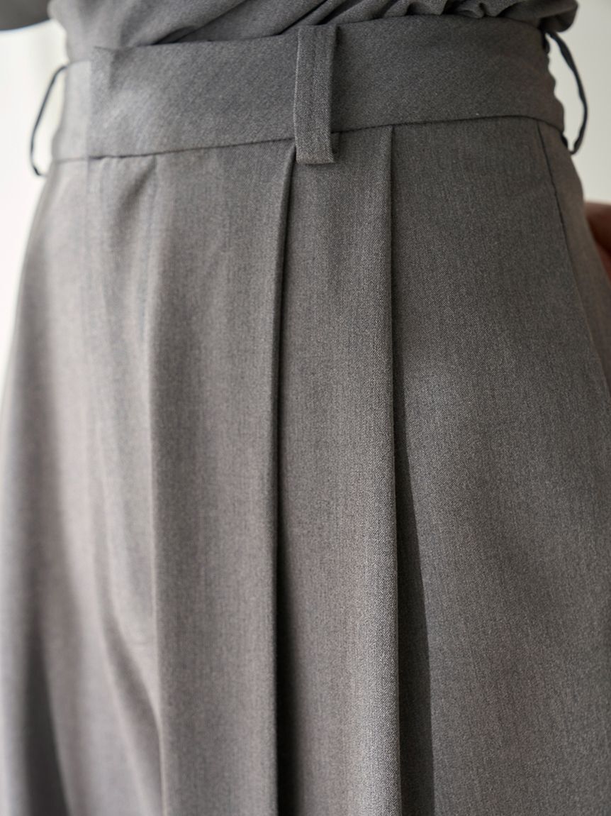 SNIDEL「ワイドロングパンツ」|チノ|