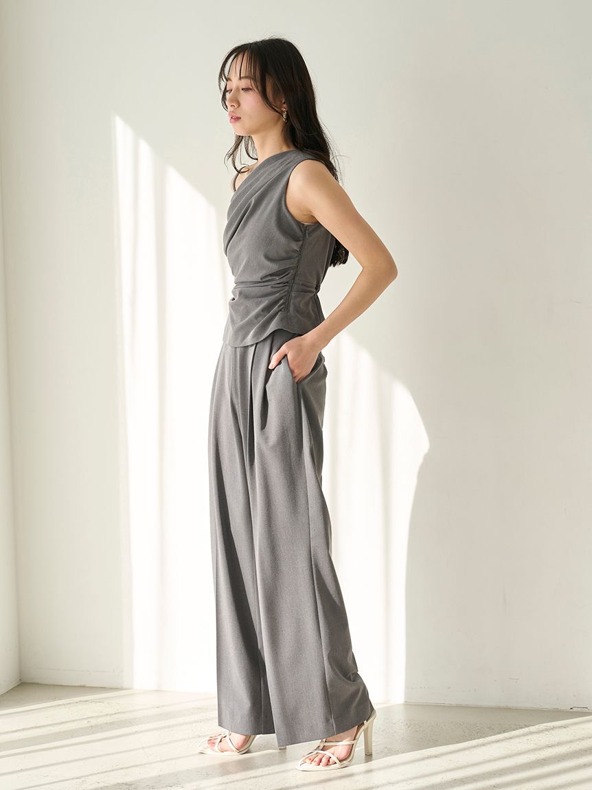 SNIDEL「ワイドロングパンツ」|チノ|