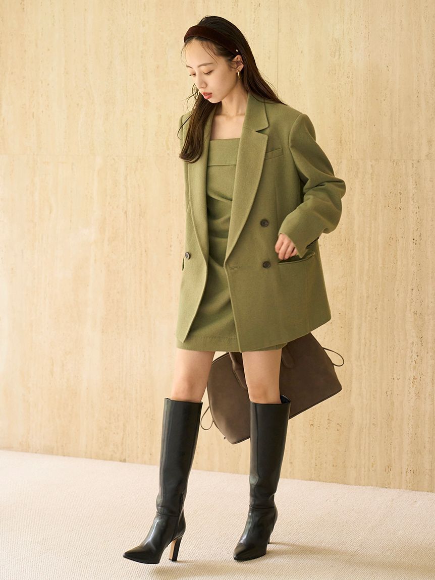 SNIDEL「ウールベアミニワンピース」|ワンピース|