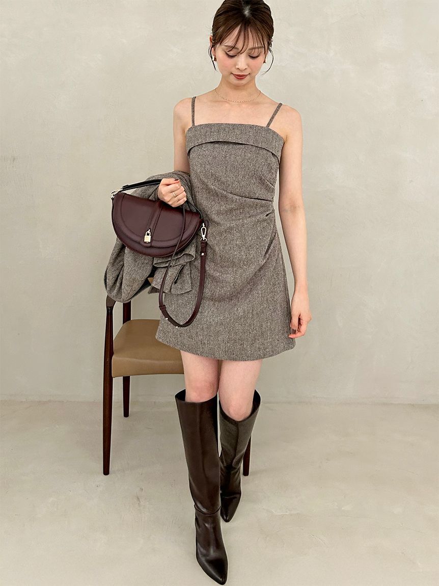 SNIDEL「ウールベアミニワンピース」|ワンピース|