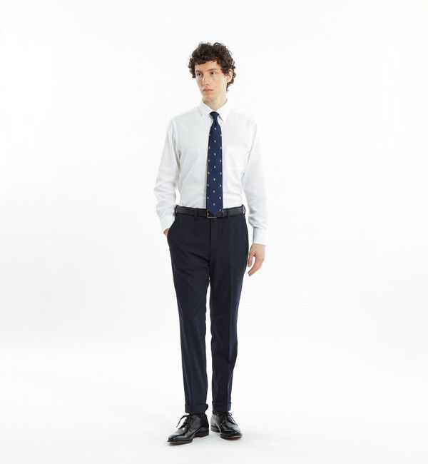 MACKINTOSH PHILOSOPHY「長袖ボタンダウンドレスシャツ オックス/ストライプ/チェック」|シャツ・ブラウス|