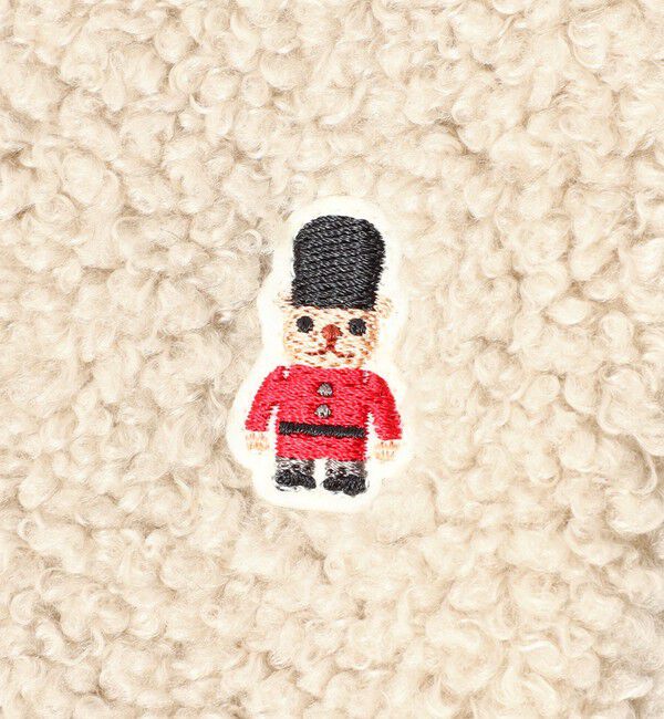 MACKINTOSH PHILOSOPHY「バッキンガムベア ECOPELボア&times;ハウスチェック」|マフラー|