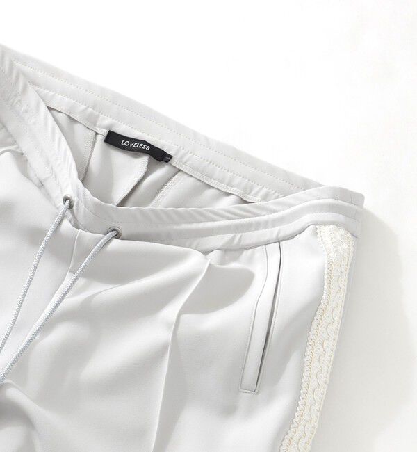  「サイドブレードスリットイージーストレートパンツ」|その他|