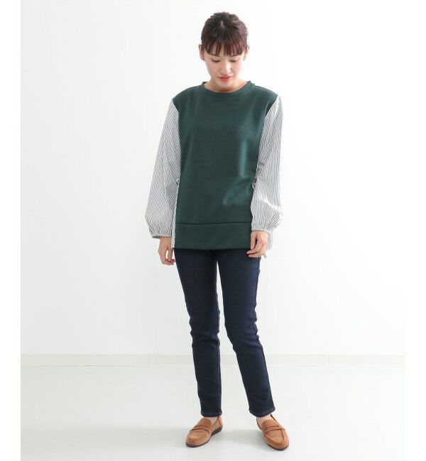 ikka「ボンディングスキニーパンツ」|その他|