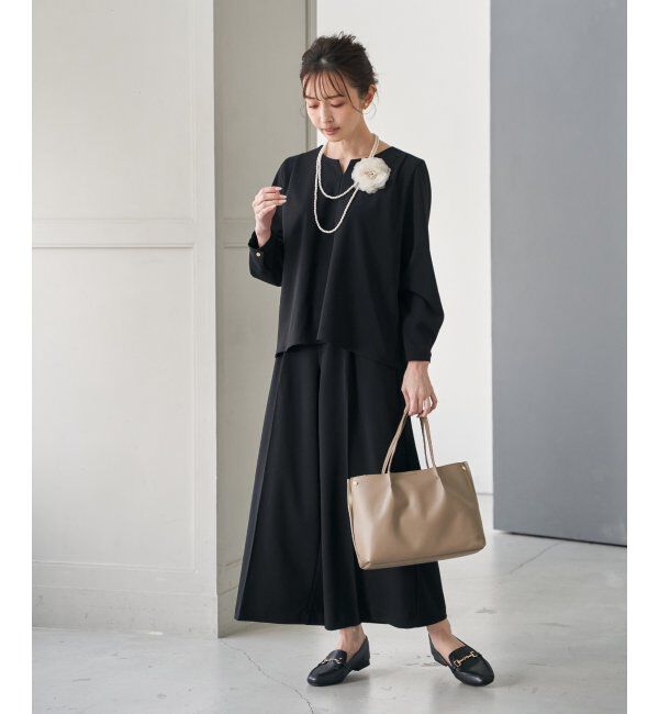 ikka「PUサイド切り替えトートバッグ」|その他|