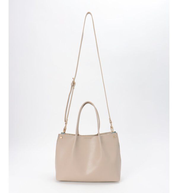 ikka「PUサイド切り替えトートバッグ」|その他|