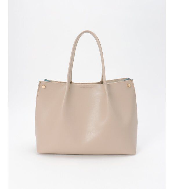 ikka「PUサイド切り替えトートバッグ」|その他|