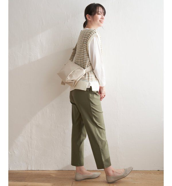 ikka「GOKU楽 ストレッチテーパードパンツ」|その他|