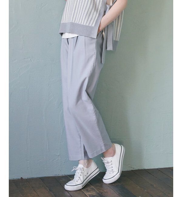 ikka「GOKU楽 ストレッチテーパードパンツ」|その他|