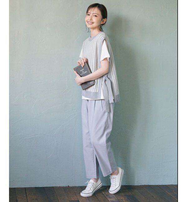 ikka「GOKU楽 ストレッチテーパードパンツ」|その他|