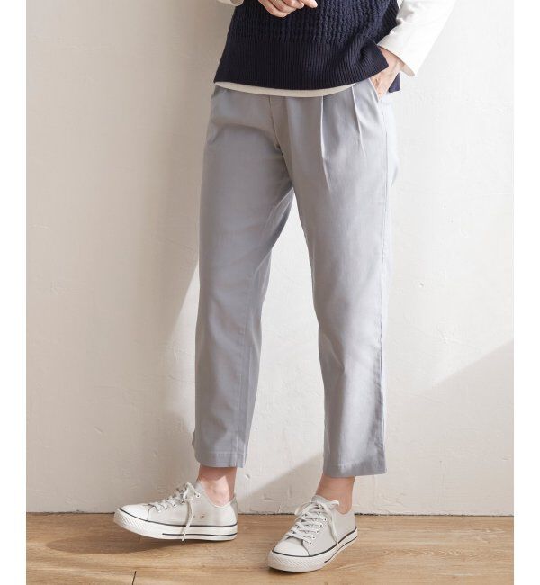 ikka「GOKU楽 ストレッチテーパードパンツ」|その他|