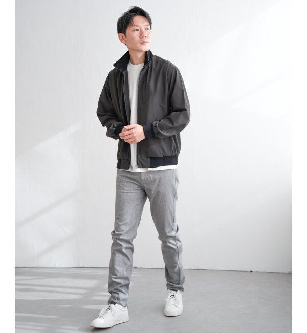 ikka「Teflon(R) 襟2wayブルゾン」|ブルゾン・スタジャン|