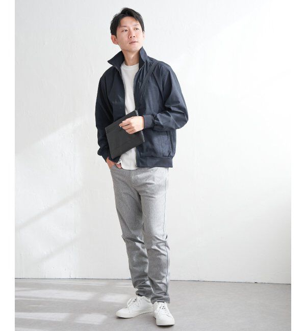 ikka「Teflon(R) 襟2wayブルゾン」|ブルゾン・スタジャン|