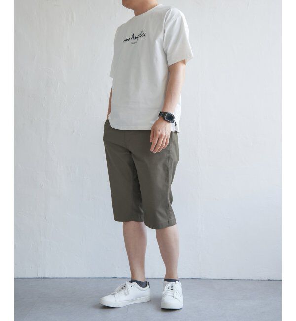 ikka「6.5ドビーイージーハーフパンツ」|その他|