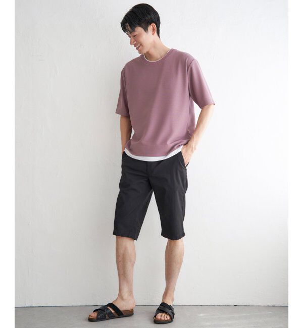 ikka「6.5ドビーイージーハーフパンツ」|その他|