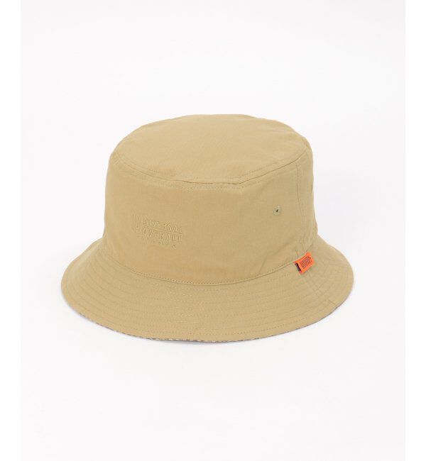 ikka「UNIVERSAL OVERALL ユニバーサルオーバーオール リバーシブルハット」|その他|ベージュ