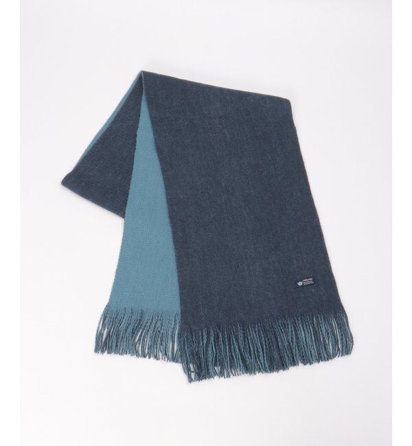 ikka「リバーシブルマフラー」|マフラー|ブルー