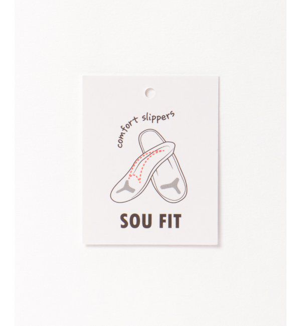 Lbc with Life「SOUFIT デニムライクスリッパ」|ルームシューズ|