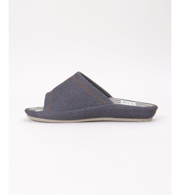 Lbc with Life「SOUFIT デニムライクスリッパ」|ルームシューズ|