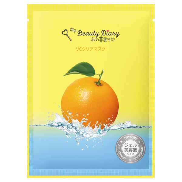 我的美麗日記「我的美麗日記（私のきれい日記） VCクリアマスク (23ml&times;4枚)」|フェイスマスク・パック|