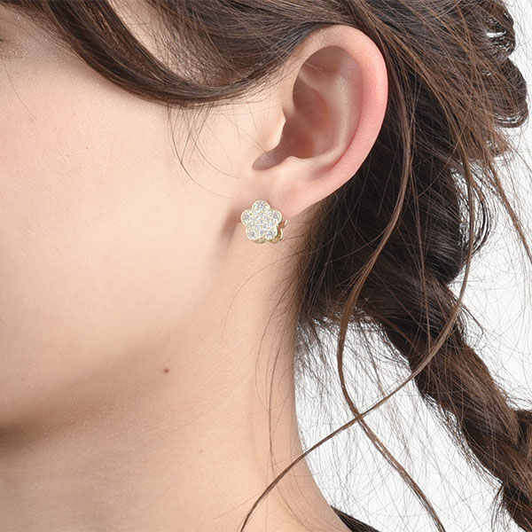 MARY QUANT「ダブルサイドデイジー2 ピアス」|ピアス|