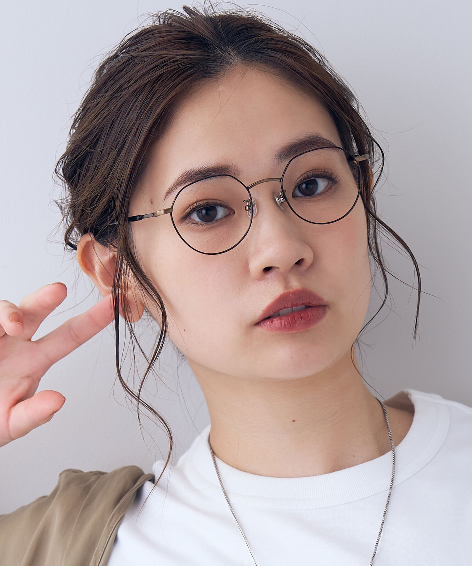  「ボストン型 メガネ｜ミニマルなデザインのボストンフレーム/ClassicMetal レンズ交換券付き」|メガネ|