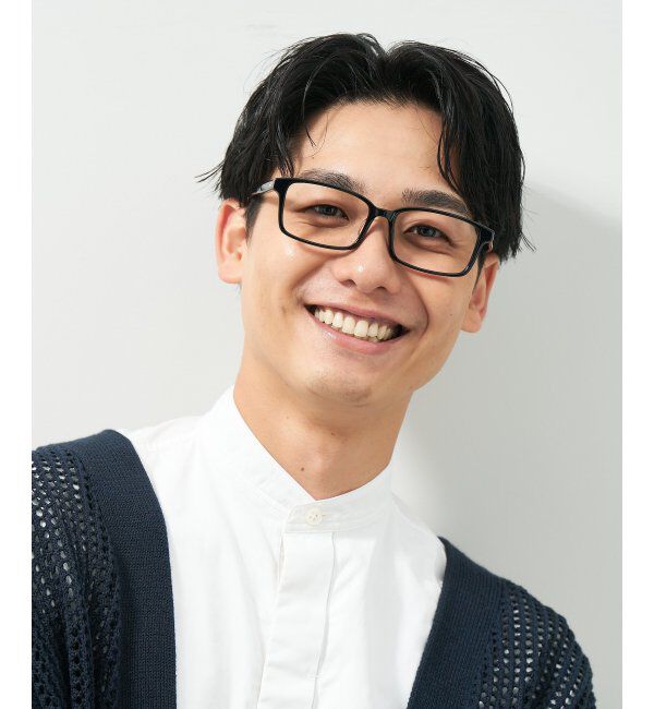  「スクエア型 メガネ｜ユニセックス 上質感のあるフレーム  レンズ交換券付」|メガネ|