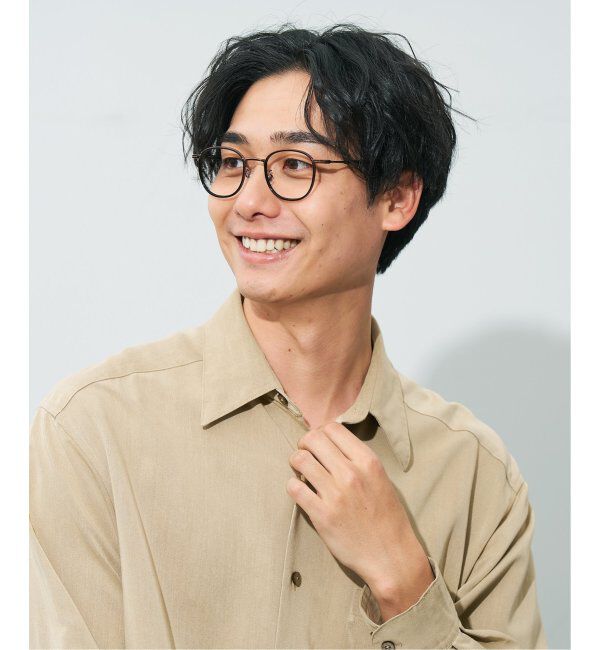  「Zoff｜JOURNAL STANDARD relume ウェリントン型 メガネ メタル ジャーナルスタンダード レンズ交換券付」|メガネ|