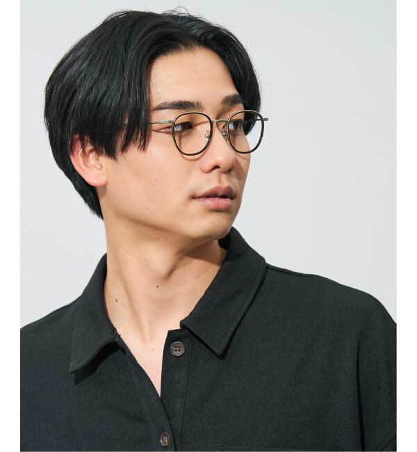  「Zoff｜JOURNAL STANDARD relume ウェリントン型 メガネ メタル ジャーナルスタンダード レンズ交換券付」|メガネ|