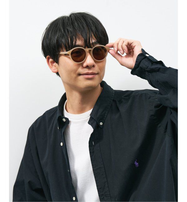  「ボストン型 サングラス | カラーレンズ 軽量 トレンド 紫外線対策 UVカット ユニセックス」|サングラス|