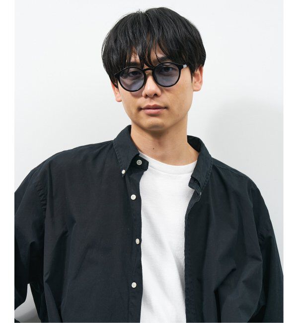  「ボストン型 サングラス | カラーレンズ 軽量 トレンド 紫外線対策 UVカット ユニセックス」|サングラス|