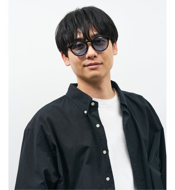  「ボストン型 サングラス | カラーレンズ 軽量 トレンド 紫外線対策 UVカット ユニセックス」|サングラス|