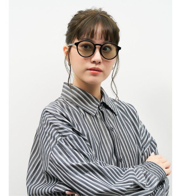  「ボストン型 サングラス | カラーレンズ 軽量 トレンド 紫外線対策 UVカット ユニセックス」|サングラス|