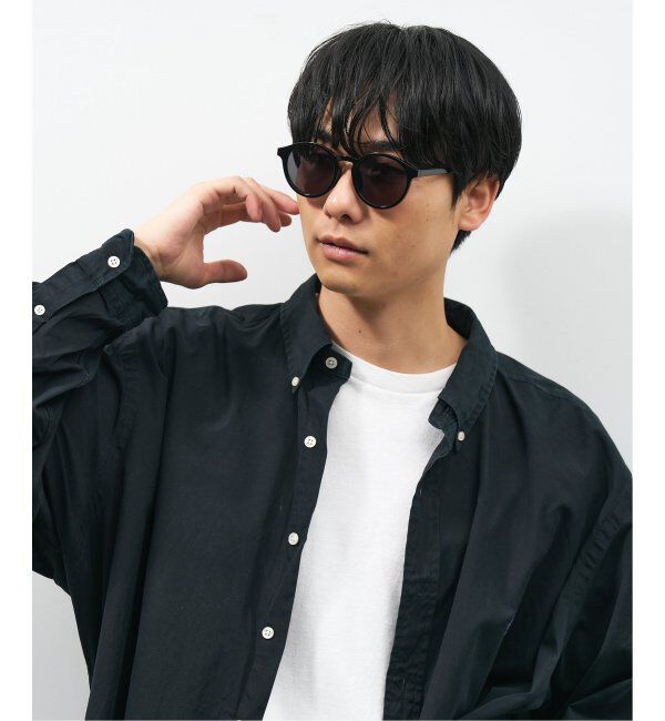  「ボストン型 サングラス | カラーレンズ 軽量 トレンド 紫外線対策 UVカット ユニセックス」|サングラス|