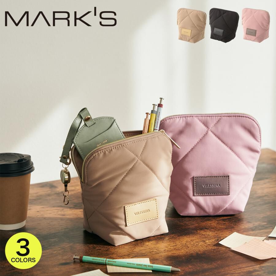 Velessera「ガジェットポーチ／ウ゛ェレセラ」|モバイルケース|ベージュ