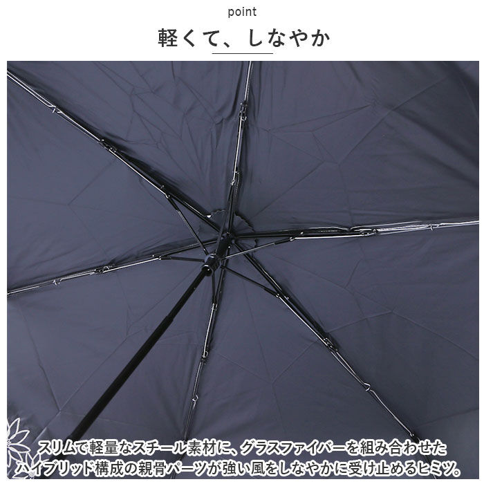 BACKYARD FAMILY「because ビコーズ 晴雨兼用傘 折りたたみ傘 遮光性 通販 傘 折り畳み傘 雨傘 日傘」|傘|