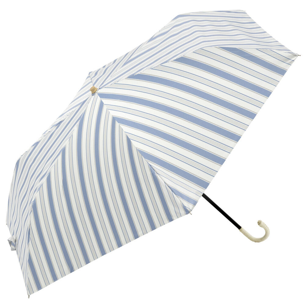 BACKYARD FAMILY「because ビコーズ 晴雨兼用傘 折りたたみ傘 遮光性 通販 傘 折り畳み傘 雨傘 日傘」|傘|ブルー1