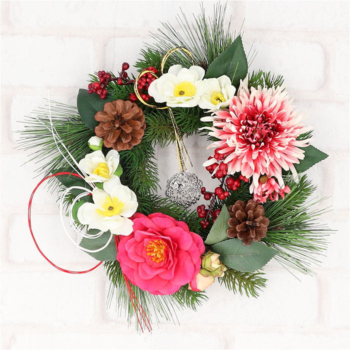 BACKYARD FAMILY「リース 造花 通販 フェイクグリーン フェイク グリーン 壁飾り 花 アーティフィシャルフラワー」|その他|