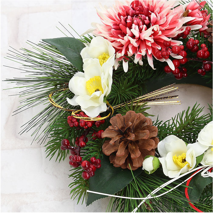 BACKYARD FAMILY「リース 造花 通販 フェイクグリーン フェイク グリーン 壁飾り 花 アーティフィシャルフラワー」|その他|