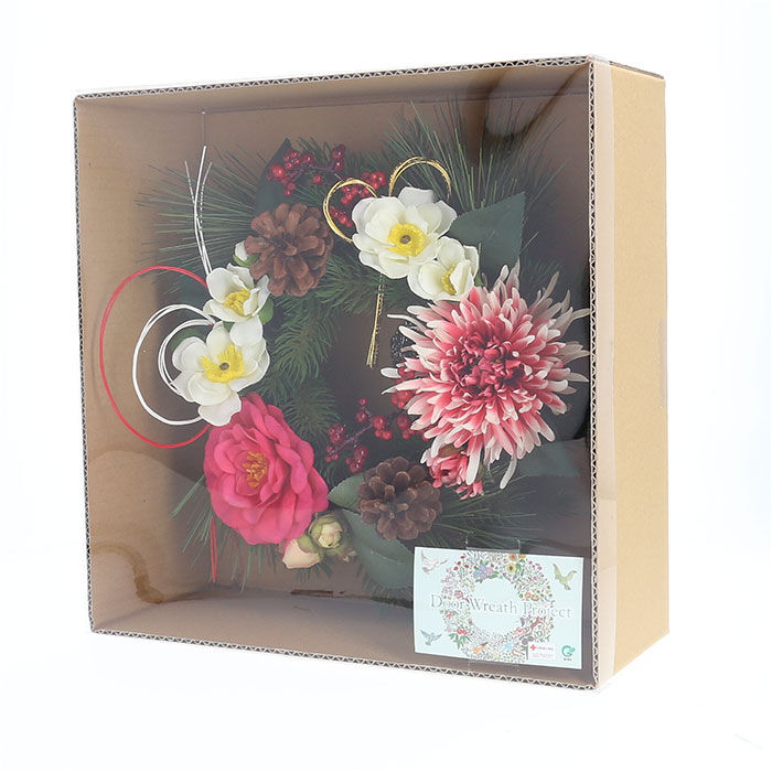 BACKYARD FAMILY「リース 造花 通販 フェイクグリーン フェイク グリーン 壁飾り 花 アーティフィシャルフラワー」|その他|