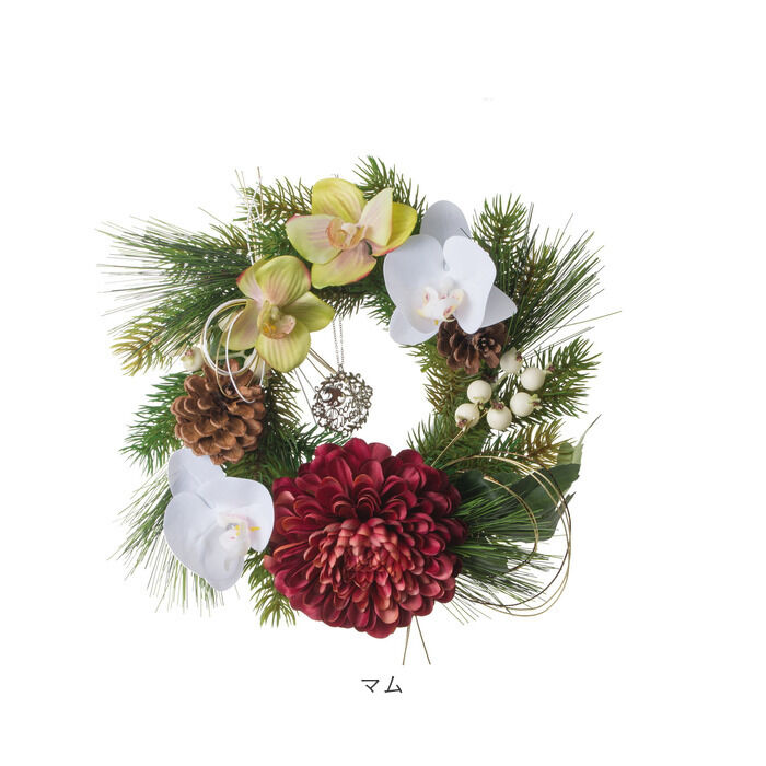 BACKYARD FAMILY「リース 造花 通販 フェイクグリーン フェイク グリーン 壁飾り 花 アーティフィシャルフラワー」|その他|