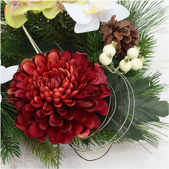 BACKYARD FAMILY「リース 造花 通販 フェイクグリーン フェイク グリーン 壁飾り 花 アーティフィシャルフラワー」|その他|