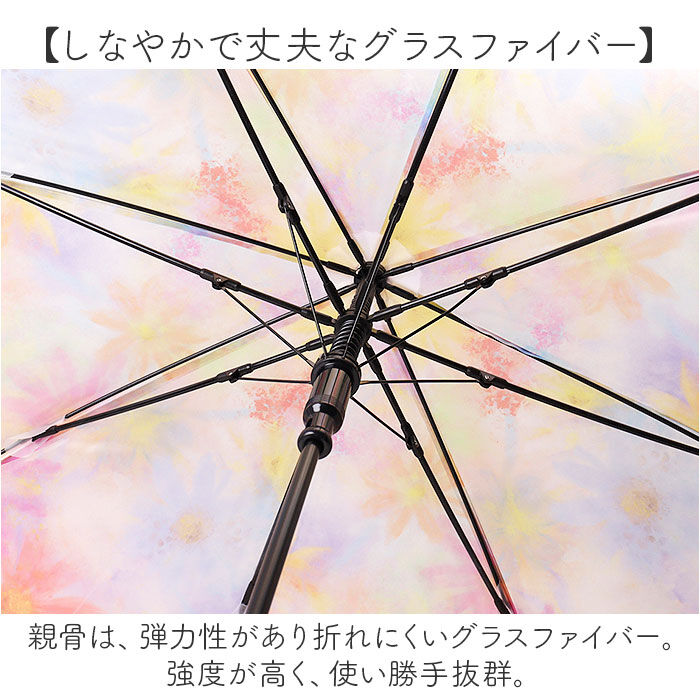 BACKYARD FAMILY「because ビニール傘 ビコーズ B-551214 通販 長傘 ジャンプ傘 傘 雨傘 かさ」|傘|