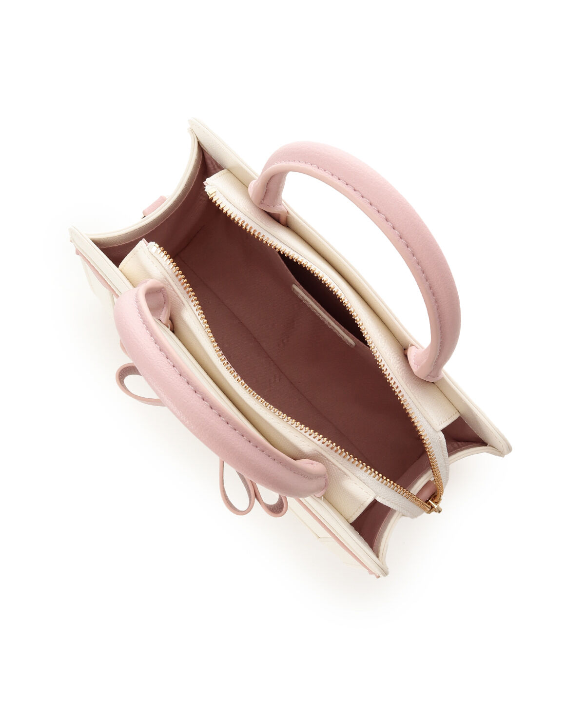 Samantha Vega「バイカラージュエルリボンハンドバッグ」|ハンドバッグ|