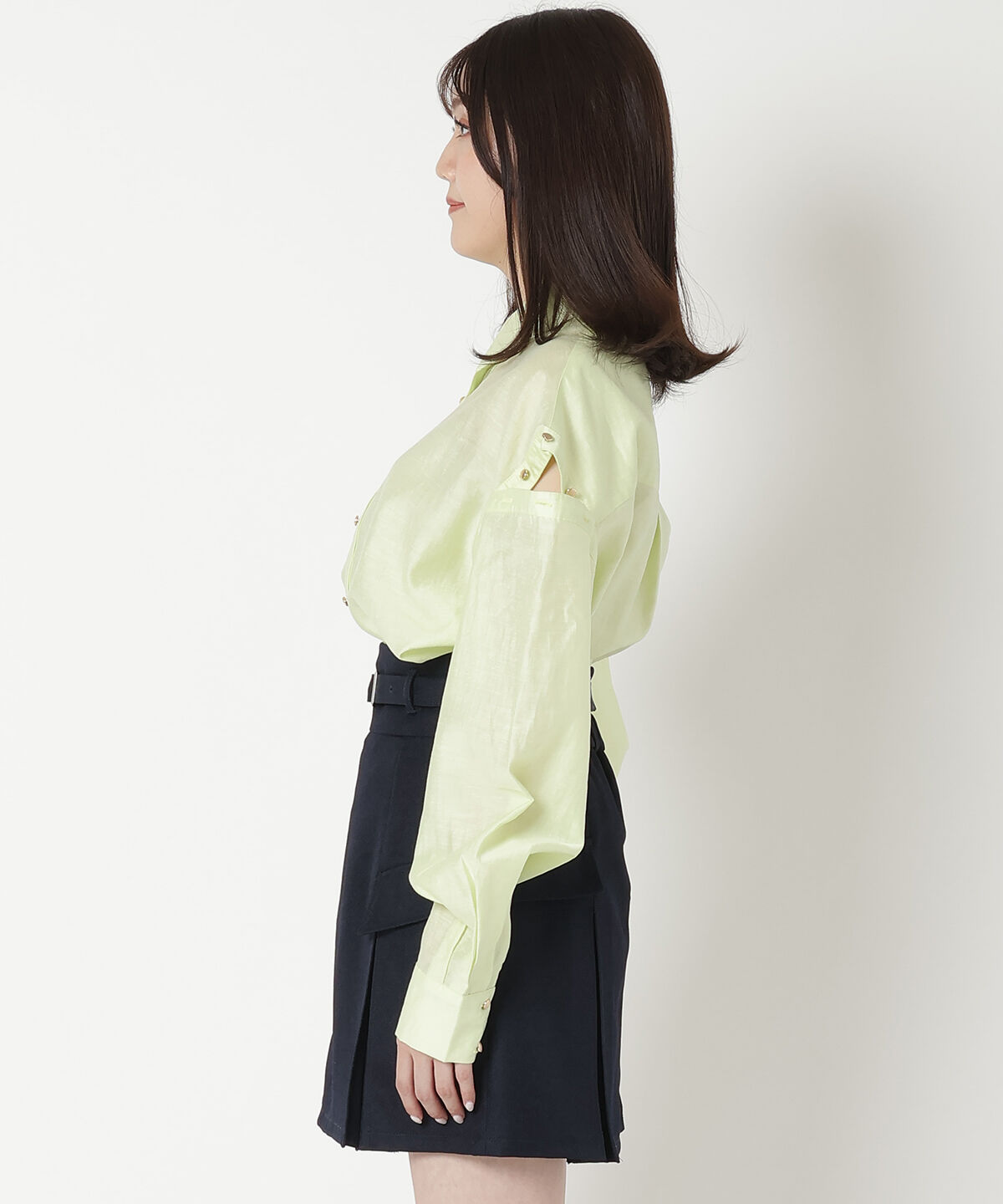 REDYAZEL「オープンショルダーシャツ」|シャツ・ブラウス|