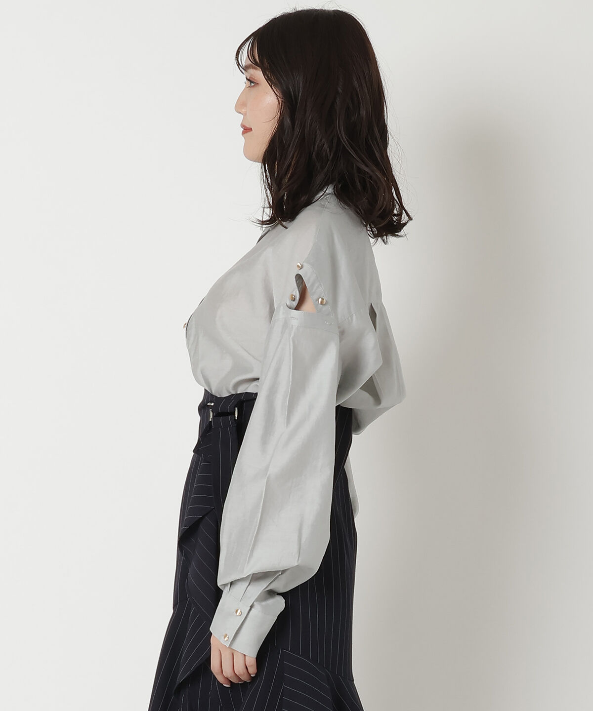 REDYAZEL「オープンショルダーシャツ」|シャツ・ブラウス|