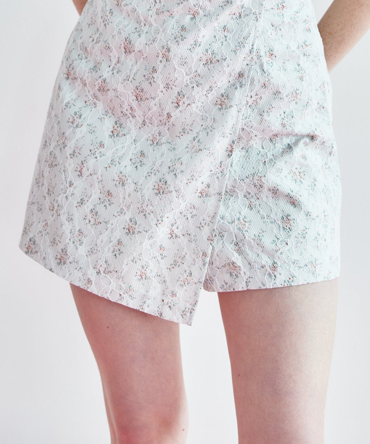 REDYAZEL「フラワーレーススカショーパン」|キュロット|